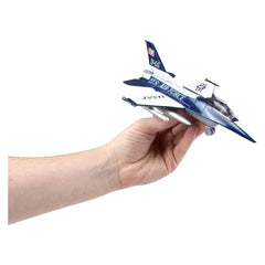 7" F-16 DIE-CAST JET LLB Car Toys