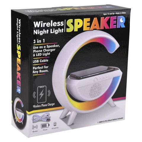 Wireless Charging Night Light Speaker - LLB Toys