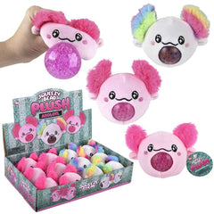 3" Axolotl Squeezy Bead plush Ball - LLB Plush Toys
