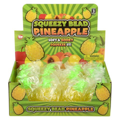 3.75" SQUEEZY BEAD PINEAPPLE LLB kids toys