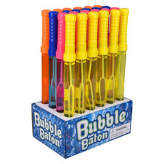 Bubble Baton (4 Asst.) 14.25"  - LLB Toys