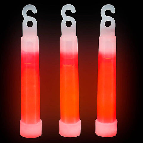 4" Red Glow Stick - LLB Toys