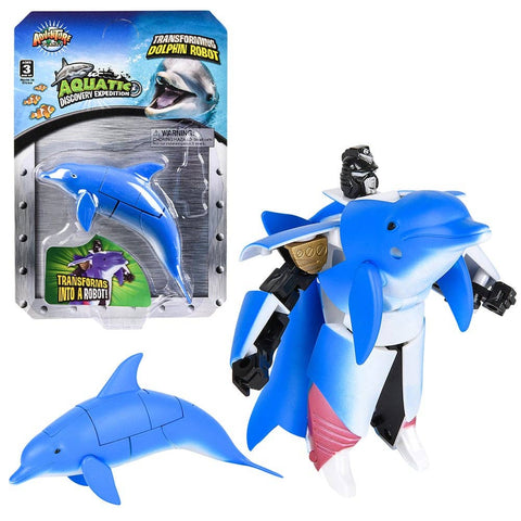 DOLPHIN ROBOT ACTION FIGURE LLB kids toys