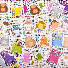 ASSORTED CHARACTER STICKER SETS (96PCS/UNIT) LLB Sticker