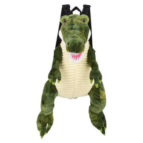 20" ALLIGATOR BACKPACK WITH PLASTIC TEETH LLB Backpack