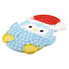 HOLIDAY PENGUIN BUBBLE POPPER 13" LLB Christmas