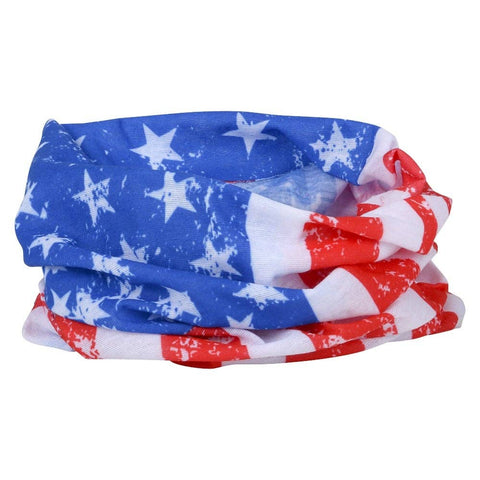 PATRIOTIC NECK GAITER 10 X 18" LLB kids toys