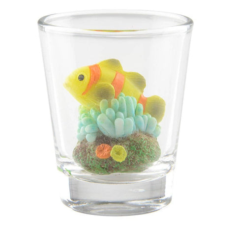 CLOWNFISH DECORATIVE SHOT GLASS LLB kids toys