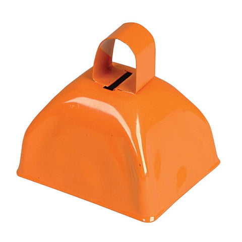 3" ORANGE METAL COWBELL LLB kids toys