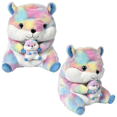 20" BELLY BUDDY SUGAR HAMSTER AND BABY  LLB Plush Toys