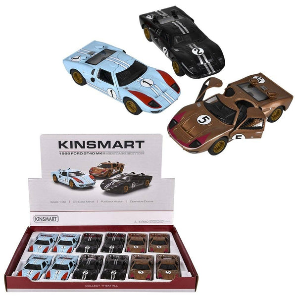 1966 Ford GT 40 MKII Heritage Edition Toy - LLB Toys