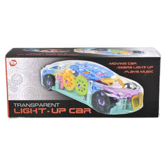 8" LIGHT-UP TRANSPARENT CAR LLB Light-up Toys