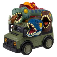 Dinosaur School Bus With Lights And Sound - LLB Toys