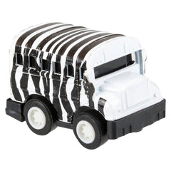 1.75" DIE-CAST PULL BACK PULL BACK MINI ZOO BUS LLB Car Toys
