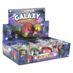 2.5" LIGHT-UP GALAXY SQUEEZE BALL LLB Light-up Toys
