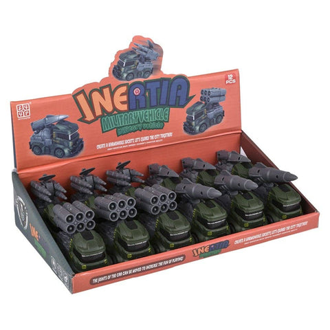 Military Inertial Vehicle Asmt LLB Car Toys