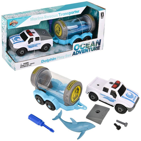 Dolphin Marine Rescue Transport Set - LLB Toys