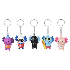 1.5" Collectible Axolotl Keychains 20ct- LLB Toys