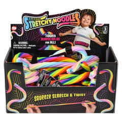 12" Rainbow Stretchy Noodle - LLB Toys