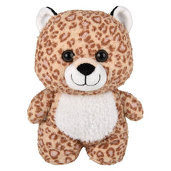 8" Scruffy Bunch Leopard Plush - LLB Toys