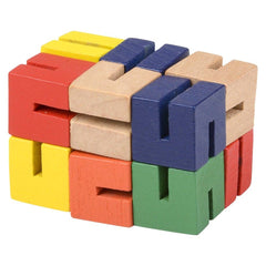 6" WOODEN TWIST CUBE LLB Wood Toy - Kids