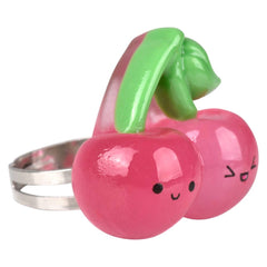 Shiny Cherry Toy Rings for Kids, Party Favor - LLB Toys