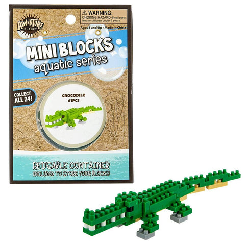 MINI BLOCKS CROCODILE LLB Blocks -kids Baby