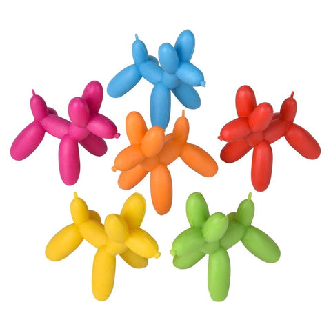 1.5" Mini Balloon Dog Squeezy Figurines 100ct - LLB Toys