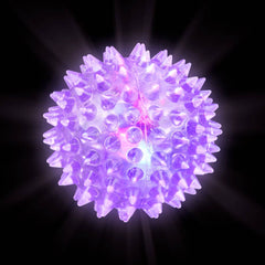 2.5" LIGHT-UP SPIKY BALL LLB Light-up Toys