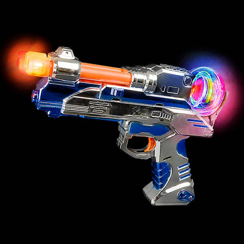 8.75" SPINNING SPACE BLASTER LLB kids toys