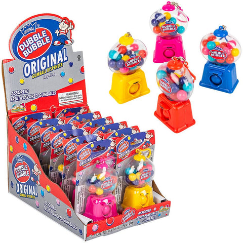 4" GUMBALL DISPENSER KEYCHAIN LLB Keychain