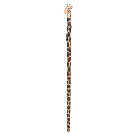 48" WOODEN GIRAFFE WALKING STICK LLB kids toys