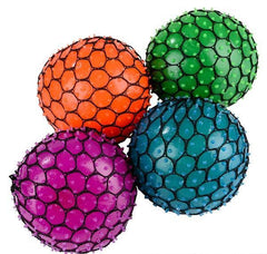 3" Neon Mesh Squeeze Ball Fidget Toys - LLB Toys