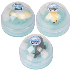 3" Arctic Iceberg Harp Seal Slime 12ct - LLB Toys