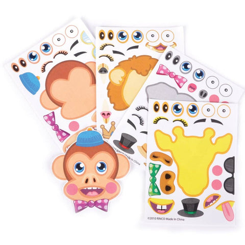 ZOO ANIMAL CHARACTER STICKER SET LLB Sticker