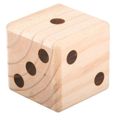 JUMBO WOODEN YARD DICE 3.5" LLB kids toys