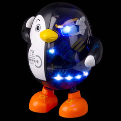 7" Light And Sound Dancing Penguin Robot - LLB Toys