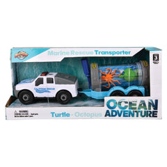 Turtle And Octopus Marine Rescue Transport Set - LLB Toys