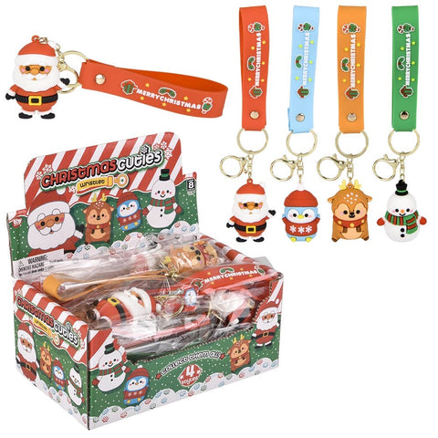 2" Christmas Wristlet Clip Ons - LLB Toys