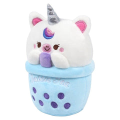 7″ Bubble Tea Animal Cup LLB Plush Toys