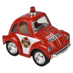 2" VW Mini Police & Firefighter Cars - Kids Toys - LLB Toys