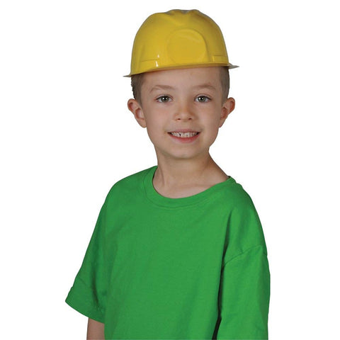 CHILD SIZE YELLOW CONSTRUCTION HAT - LLB Toys