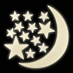 Glow-In-The-Dark Moon & Stars - LLB Toys