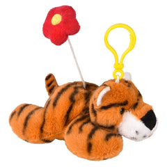 3.5" Mighty Quakes Tiger Backpack Clip - LLB Toys