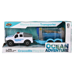 Crocodile Marine Rescue Transport Set - LLB Toys