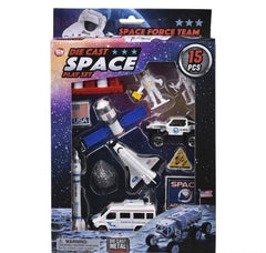 15PC DIE-CAST SPACE PLAY SET LLB Car Toys