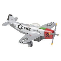 5" DIE-CAST PULL BACK VINTAGE PLANE LLB Car Toys