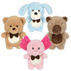 8" Mink Bowtie Animals - LLB Toys