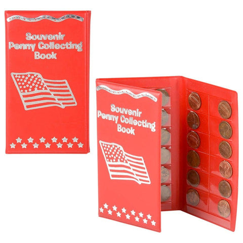 MUSEUM SOUVENIR PENNY HOLDER BOOK LLB kids toys