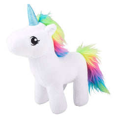 8" RAINBOW UNICORN LLB Plush Toys